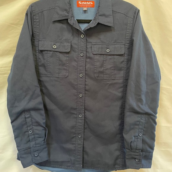 Simms button down utility shirt women's M - Picture 1 of 7